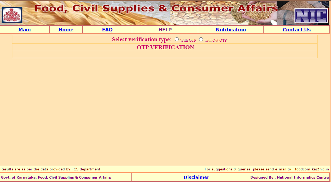 Ration Card Download